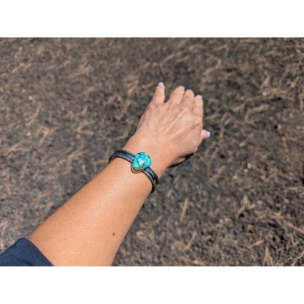 Navajo Bracelet Genuine Handmade Native American Jewelry sz 6.25** - Picture 13 of 13